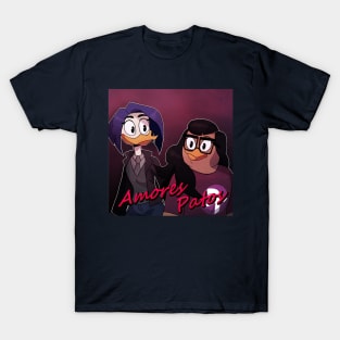 Amores Patos Podcast Logo T-Shirt